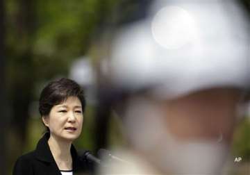 south korean president visits indian book pavilion