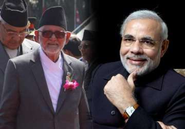 special gesture narendra modi to be received by nepal pm