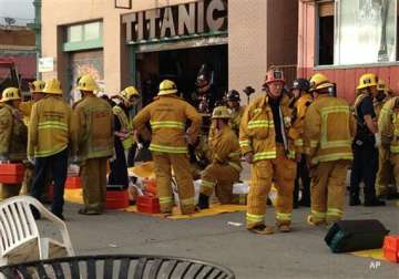 speeding car mowed down pedestrians in california