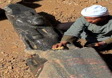 statues dating back 3 500 years discovered at egypt temple