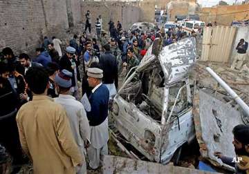 suicide blast near imambargah kills eight injures 42 in peshawar