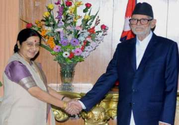 sushma swaraj describes her first nepal visit very successful