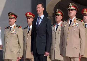 syrian president bashar assad sworn in for 3rd term