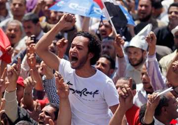 tens of thousands protest military rule in egypt