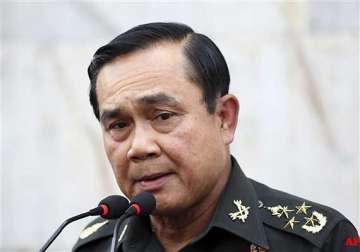 thailand army chief urges calm doesn t rule out coup