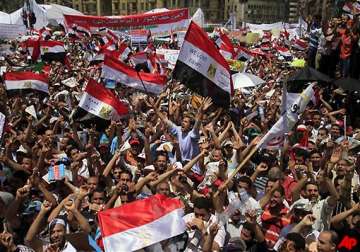 thousands protest in egypt demanding justice for victims of mubarak