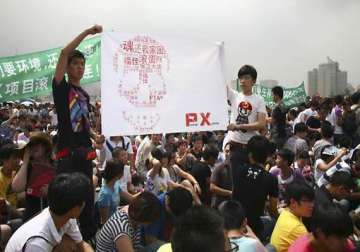 thousands protest to force closure of petrochemical plant in china