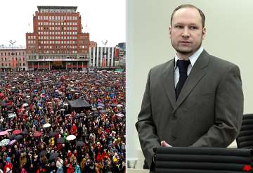 thousands defy norwegian mass killer with song