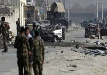 three die in afghanistan bombing