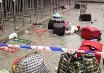three killed 79 injured in china station attack