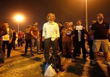 turkey s standing man to join ranks of icons