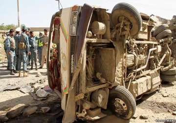 twin roadside bombing kills 5 in afghanistan