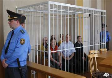 two ex presidential candidates jailed in belarus