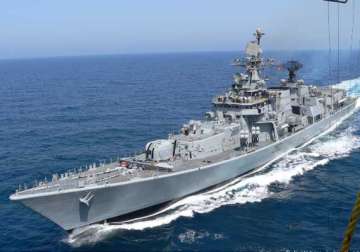 two indian warships dock in mozambique