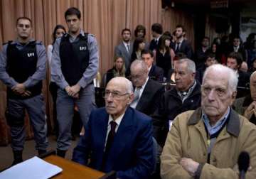 two ex argentine dictators convicted for baby thefts