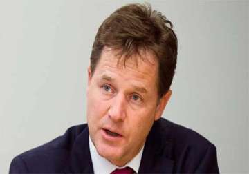 uk deputy pm clegg to meet modi jaitley on india visit