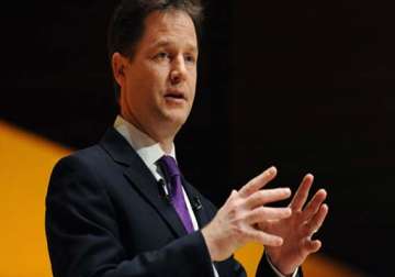 uk deputy pm nick clegg to announce mega investments during india tour