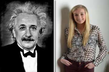 uk cab driver s daughter blessed with iq even higher than einstein