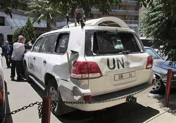 un vehicle fired upon in pakistan foreign doctor injured