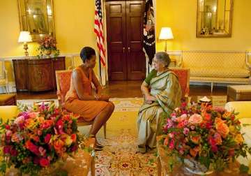 us first lady to host tea for gursharan kaur