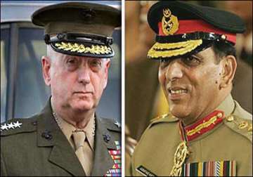 us centcom chief meets pak army chief kayani