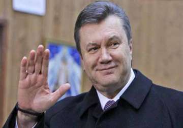ukrainian president calls truce with opposition