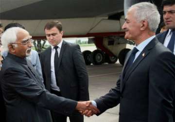 vice president ansari arrives in tajikistan