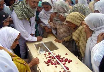 victims of pak air crash buried