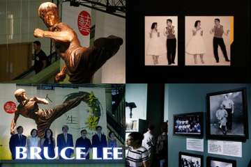 watch bruce lee s memorial exhibition in hong kong view pics