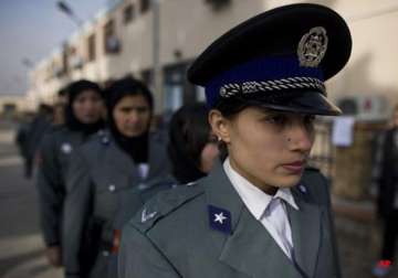 watch in pics afghanistan where just 1 percent of police force is female