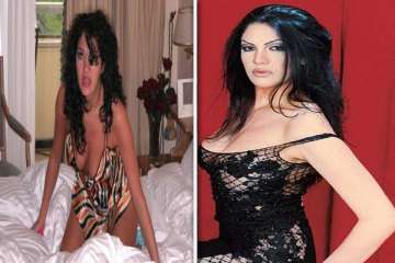 watch in pics muammar gaddafi s seductive daughter in law