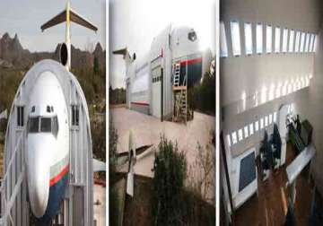 watch in pics the guest house made out of three aircraft bodies