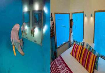watch in pics world s first underwater bedroom in zanzibar