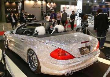 watch in pics the diamond studded mercedes benz