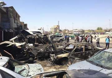 wave of car bombs across baghdad kills 51