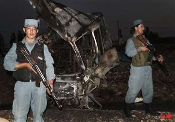 well known afghan commander among 20 dead in blast