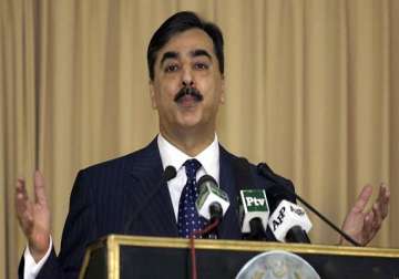 will seek surety and guarantees from us gilani
