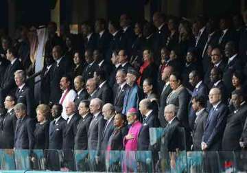 world leaders pay homage to mandela at memorial service