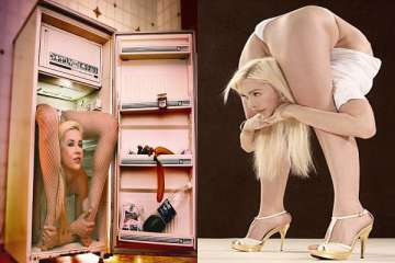 world s most flexible woman zlata who can squeeze into 50 sq cm boxes