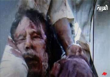 world leaders greet gaddafi s death