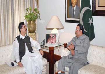 zardari is our pace attack bowler gilani