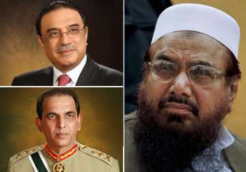 zardari discusses saeed case with gilani kayani before india trip