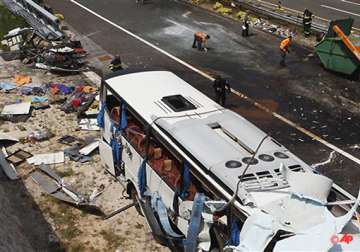 8 czechs killed 44 injured in croatia bus crash