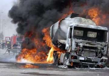 10 killed 24 injured in afghan fuel truck blast