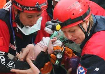 2 week old baby rescued after turkish quake