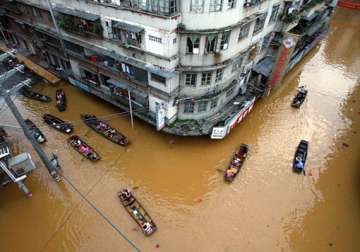 13 000 affected in china floods