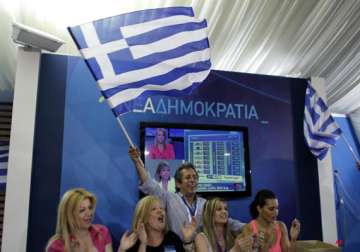 pro bailout parties to form govt in greece