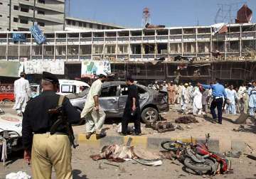 15 killed in suicide attack in pakistan on pro government warlord