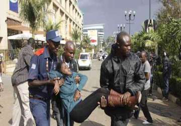 29 killed in twin attacks in kenya