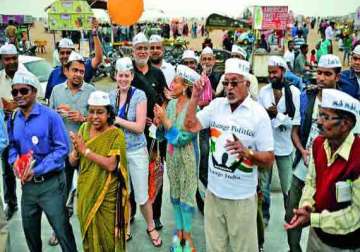 aap recruits one thousand members in chennai